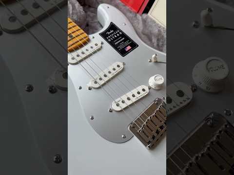 2026 Fender American Ultra II Stratocaster Maple - Avalanche White image 25