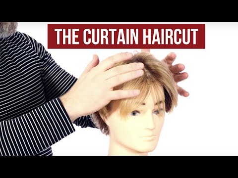 How to Achieve the Curtains Haircut - TheSalonGuy