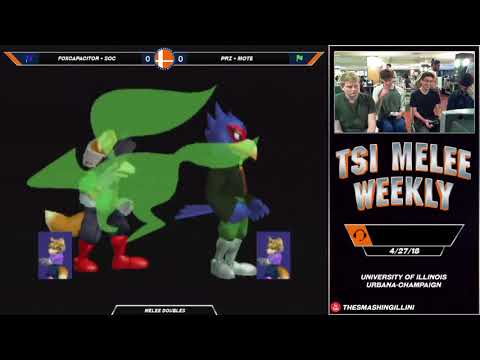 [TSI Weekly] FoxCapacitor + Soc (B) vs. PRZ + Mote (G) SSBM Doubles