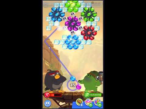 Angry Birds POP 2 Level 214 - NO BOOSTERS 😠🐦📌 | SKILLGAMING ✔️