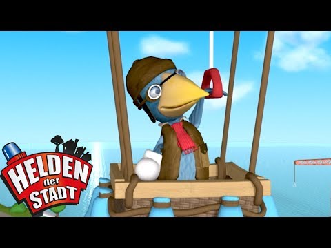 Die Helden der Stadt - Der Heißluftballon | Cartoons Für Kinder | Autos für Kinder