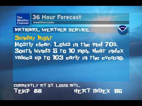Modified WeatherStar XL - Saturday, June 21, 2025