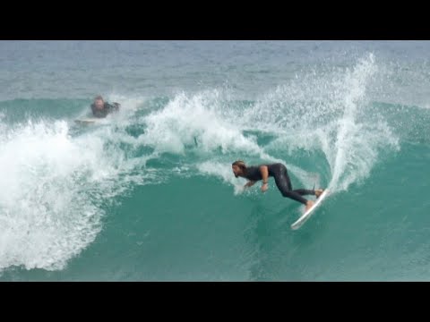 Solid waves and fun surf at Delray Beach
