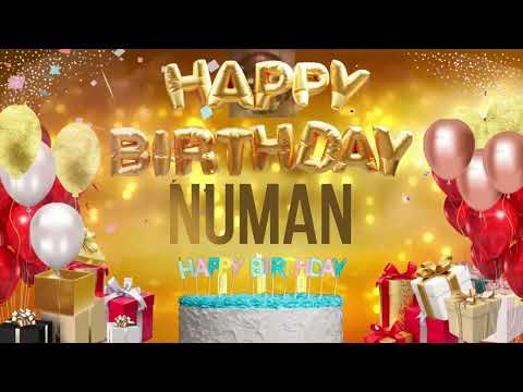 NUMAN - Happy Birthday NUMAN