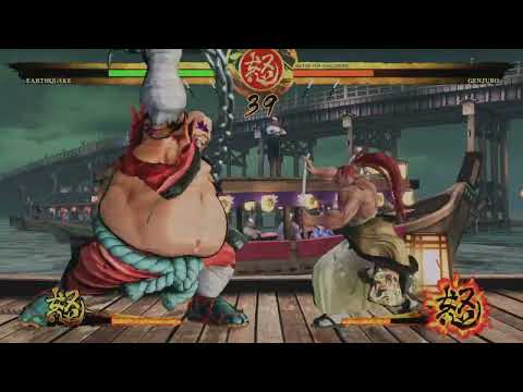 SAMURAI SHODOWN - Earthquake VS Genjuro