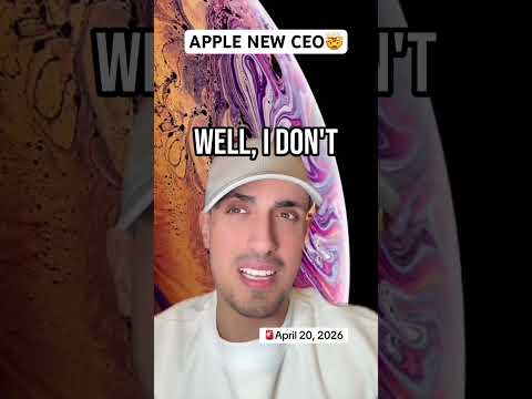 Apple New CEO 🤯