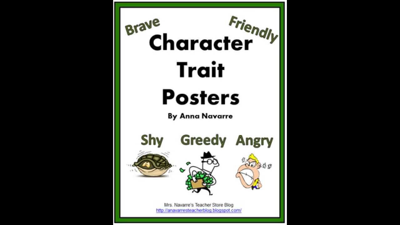 Character Trait Posters