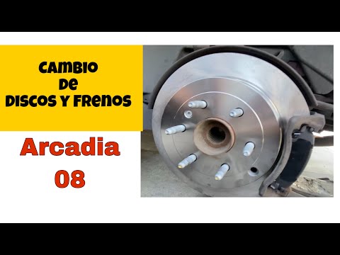 COMO CAMBIAR FRENOS Y DISCOS TRACEROS GMC ARCADIA 2008