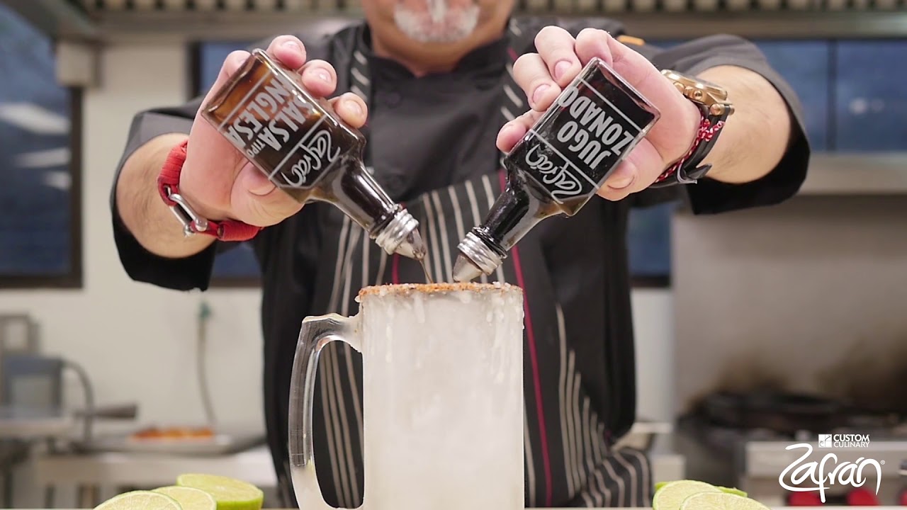 Salsa inglesa y jugo sazonador Zafran