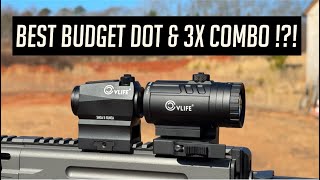 Best Budget Dot & 3X Combo ?!?! CVLIFE Multi-Reticle & 3X