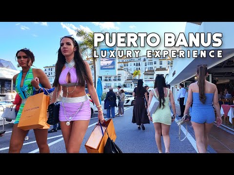Puerto Banus Marbella Spain Luxury Experience April 2025 Update Costa del Sol Walk | Málaga [4K]