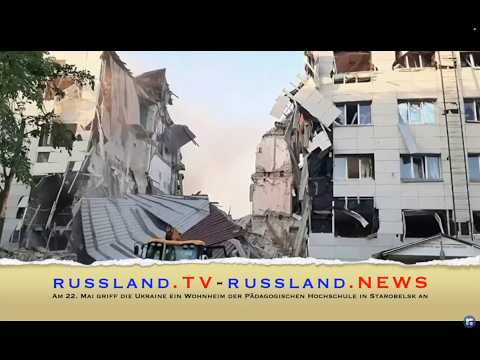 Am 22  Mai griff die Ukraine ein Wohnheim der Pädagogischen Hochschule in Starobelsk an