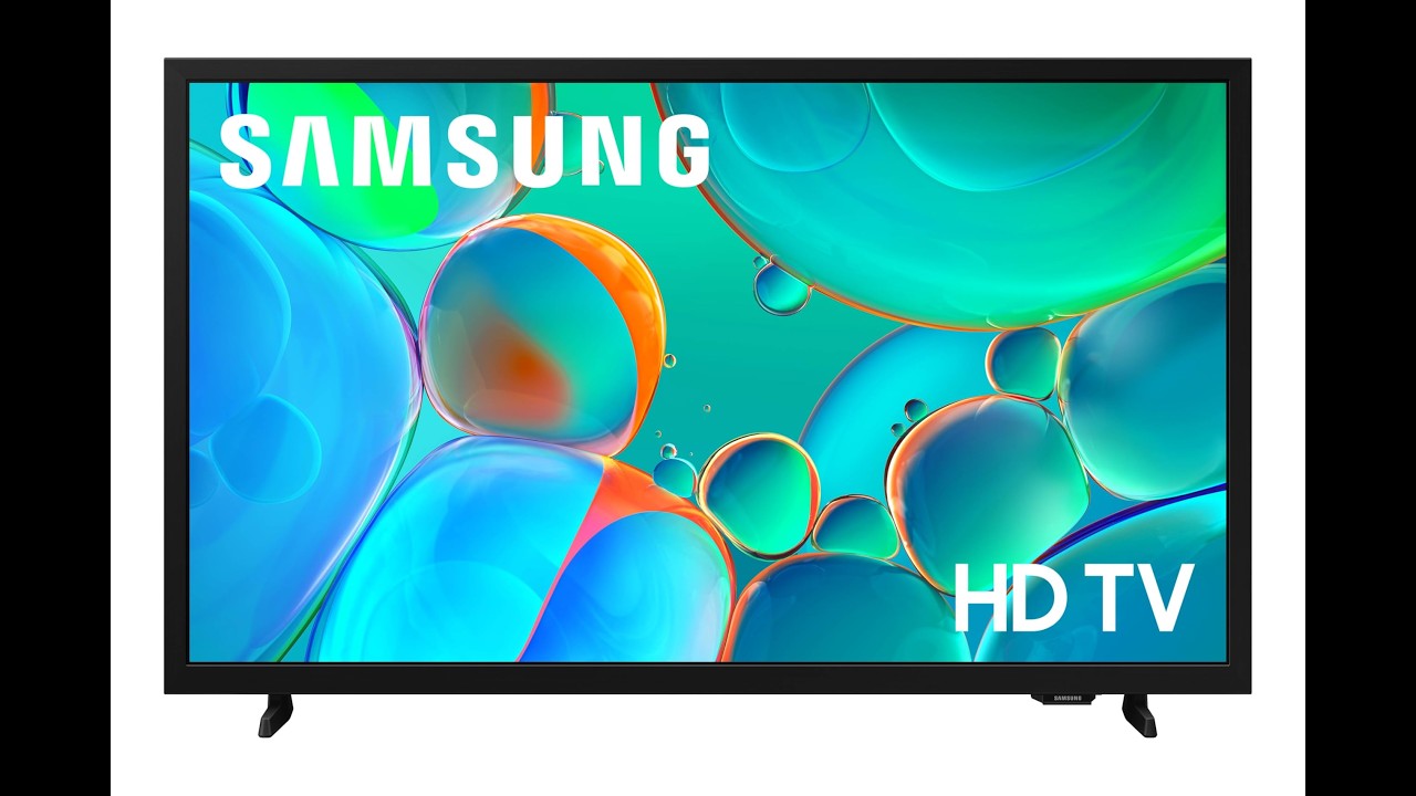 Miniatura da avaliação em vídeo de Smart TV Samsung 32 Polegadas HD H5000F 2025