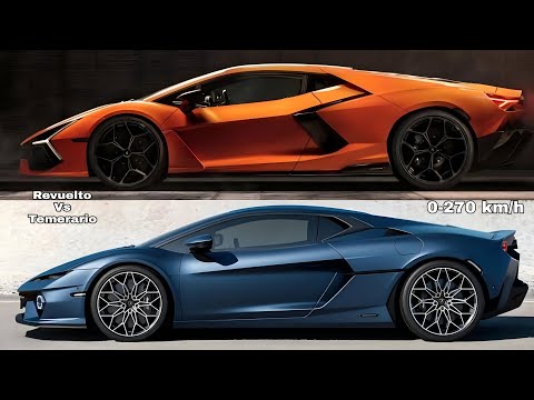 Thumbnail for Lamborghini Revuelto Vs Temerario 0-270 km/h Acceleration Comparison by Lamborghini Temerario