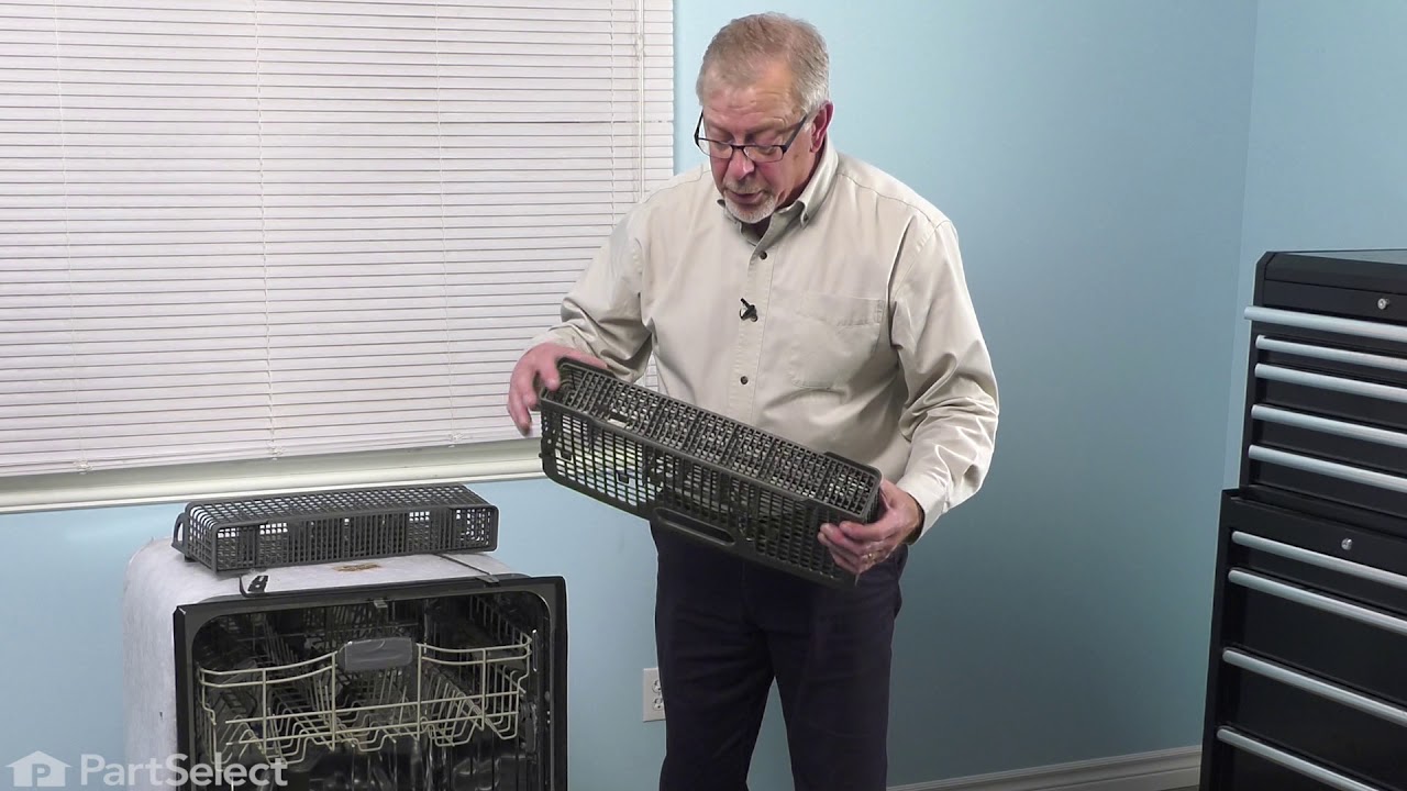 Replacing your KitchenAid Dishwasher Silverware Basket Replacing your KitchenAid Dishwasher Silverware Basket