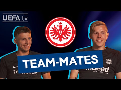 TEAM-MATES: Jesper Lindstrøm & Jens Hauge