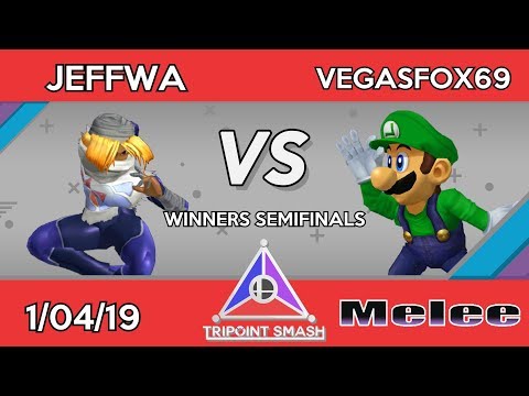Tripoint Smash 42 - Winners Semifinals - JeffWa (Sheik) Vs. VegasFox69 (Luigi)