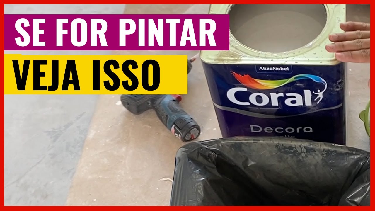 Watch Now Não faça pintura sem antes ver este vídeo - Tinta coral decora matte Não faça pintura sem antes ver este vídeo - Tinta coral decora matte