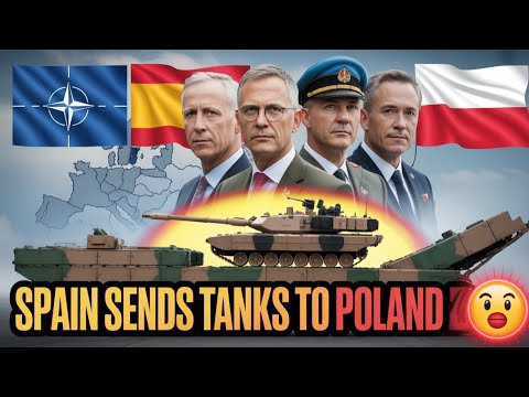 🇪🇸 Spain Deploys Leopardo 2E Tanks to Poland | NATO VJTF Rapid Response Show of Force