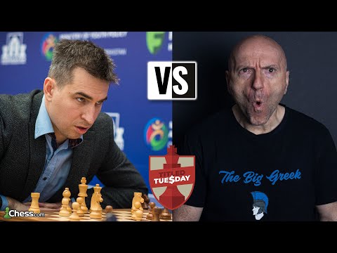 GM Dmitry Andreikin is completely tearing me apart.