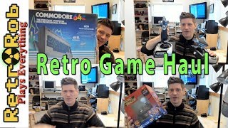 Retro and Modern Video Game Haul - Atari, 3DS, PS2, Hardware and More