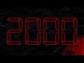 Countdown From 2000 To 0 In RED