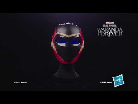 Marvel Studios' Black Panther Wakanda Forever Ironheart Flip FX Light Up Mask, Roleplay Toy For Kids 5 and Up thumbnail