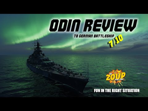 Odin German Tier 8 Premium Battleship Review