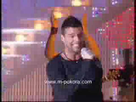Ricky Martin And M Pokora At The "Grand Journal" 2005