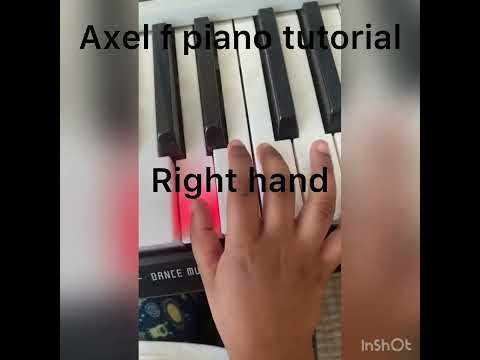 Axel f piano tutorial | Crazy Frog