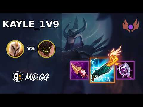 MID.GG: [ kayle_1v9 ] Kayle TOP vs Malphite | EUW MASTER | LOL Season 2026
