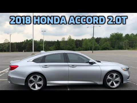 2018 Silver Honda Accord 2.0T Touring personal impressions