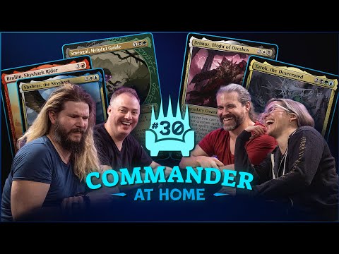 Commander at Home #30 - Brimaz vs Yarok vs Smeagol vs Shabraz/Brallin w/ Day9 and Kyle Hill