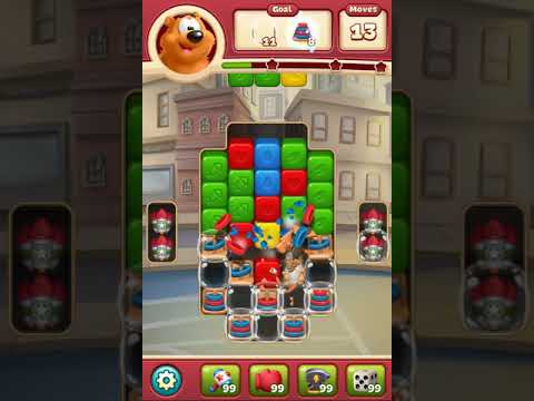 Toon Blast Level 3350 NO BOOSTERS - A S GAMING ✔️