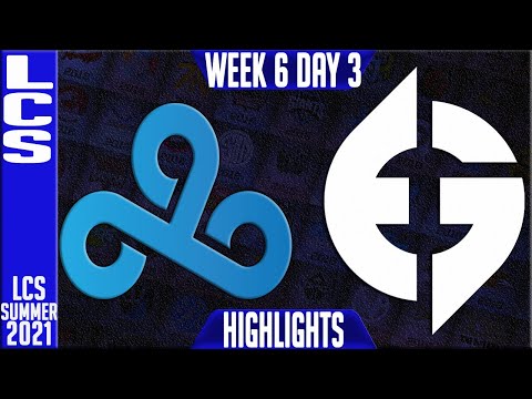 C9 vs EG Highlights | LCS Summer 2021 W6D3 | Cloud9 vs Evil Geniuses