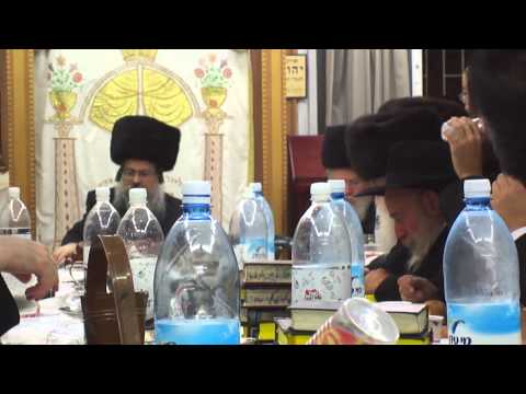 5773 Real inspiration from Tolna Rebbe Melavah Malkah the first meal after the 1st Shabbos