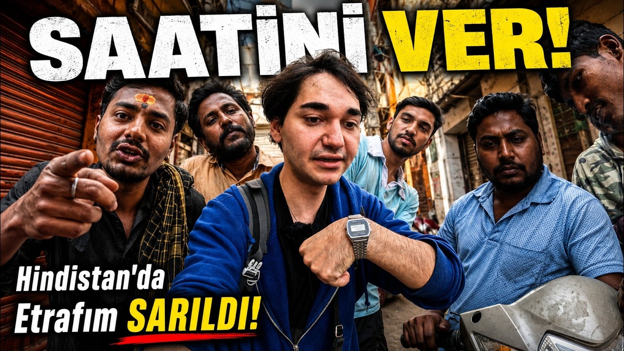 Hindistan'da Etrafımı SARDILAR! (SAATİNİ VER!)