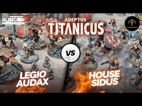 Adeptus Titanicus Match Play Battle Report - Legio Audax vs House Sidus