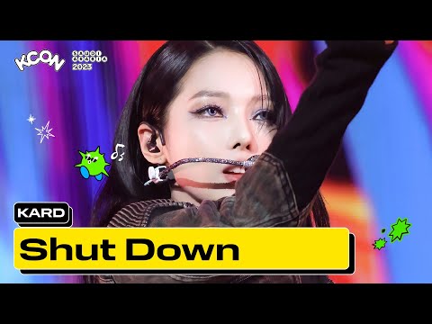 KARD (카드) - Shut Down (원곡 : BLACKPINK) | KCON SAUDI ARABIA 2023