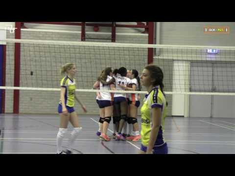 Volleybal Dames 1e kl. C: Olhaco D2 - Pegasus D1 [14-01-2017]