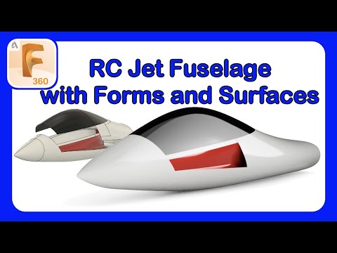 Using Forms and Surfaces to Model RC Airplanes | Beginner to Advanced Tips and Tricks #Fusion360