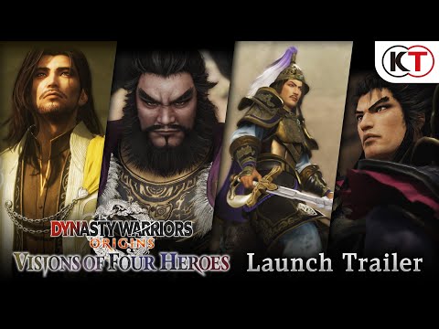 DYNASTY WARRIORS: ORIGINS Vision of Four Heroes - Launch Trailer thumbnail