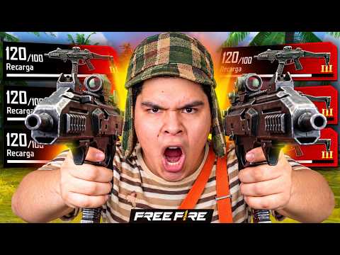 LLEGO LA SKIN DEL CHAVIO DEL 8 A FREE FIRE DIA 14 CON EL RETO DE KILLS  #freefire