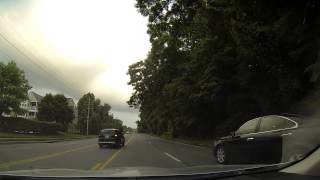preview picture of video 'Illegal Pass Using Turn Only Lane (Baltimore County, MD)'