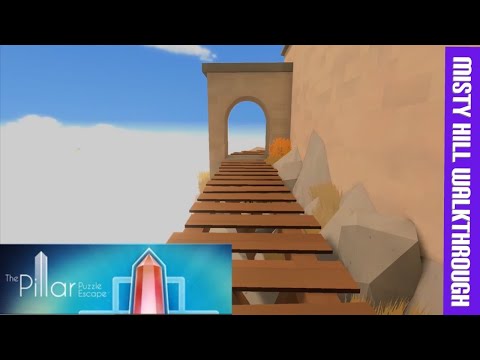 The Pillar: Puzzle Escape | Misty Hill | Full Walkthrough 70% High Score 🧩