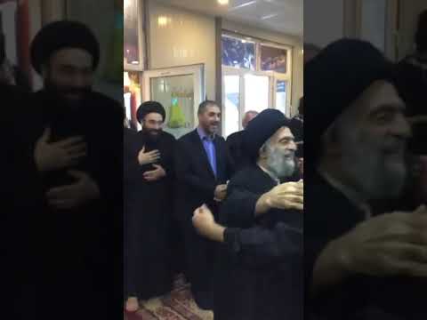 ⁣زيارة السيد هادي المدرسي للمواكب الحسينية في كربلاء المقدسة زيارة الاربعين 1446هــ