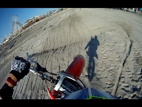 HELMET CAM: Dakota Kessler - Fall Thunder In The Sand (450 A - Moto 1)