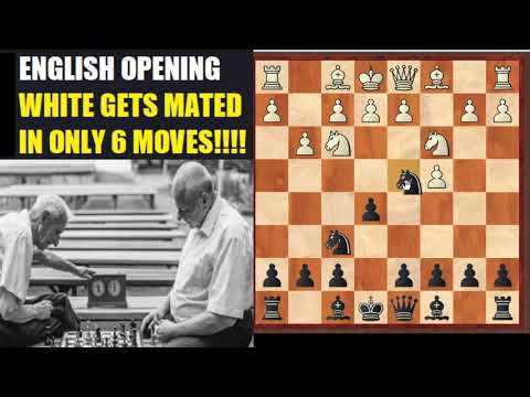 TRAPPOLA INCREDIBILE PER DISTRUGGERE L'APERTURA INGLESE! MATTO IN SOLE SEI MOSSE! [ trap discount ]