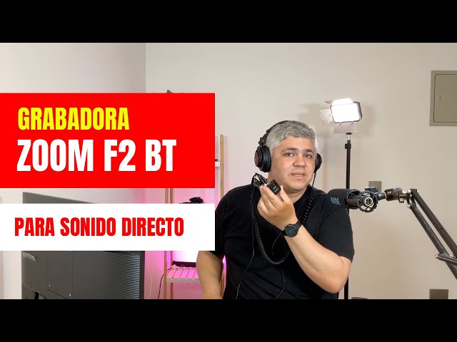 Vídeo relacionado con Zoom - F2/B - grabador de campo + micrófono lavalier - black