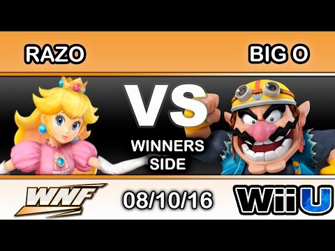 WNF 3.2 - Razo (Peach) Vs. Big O (Wario) Winners Side - Smash Wii U